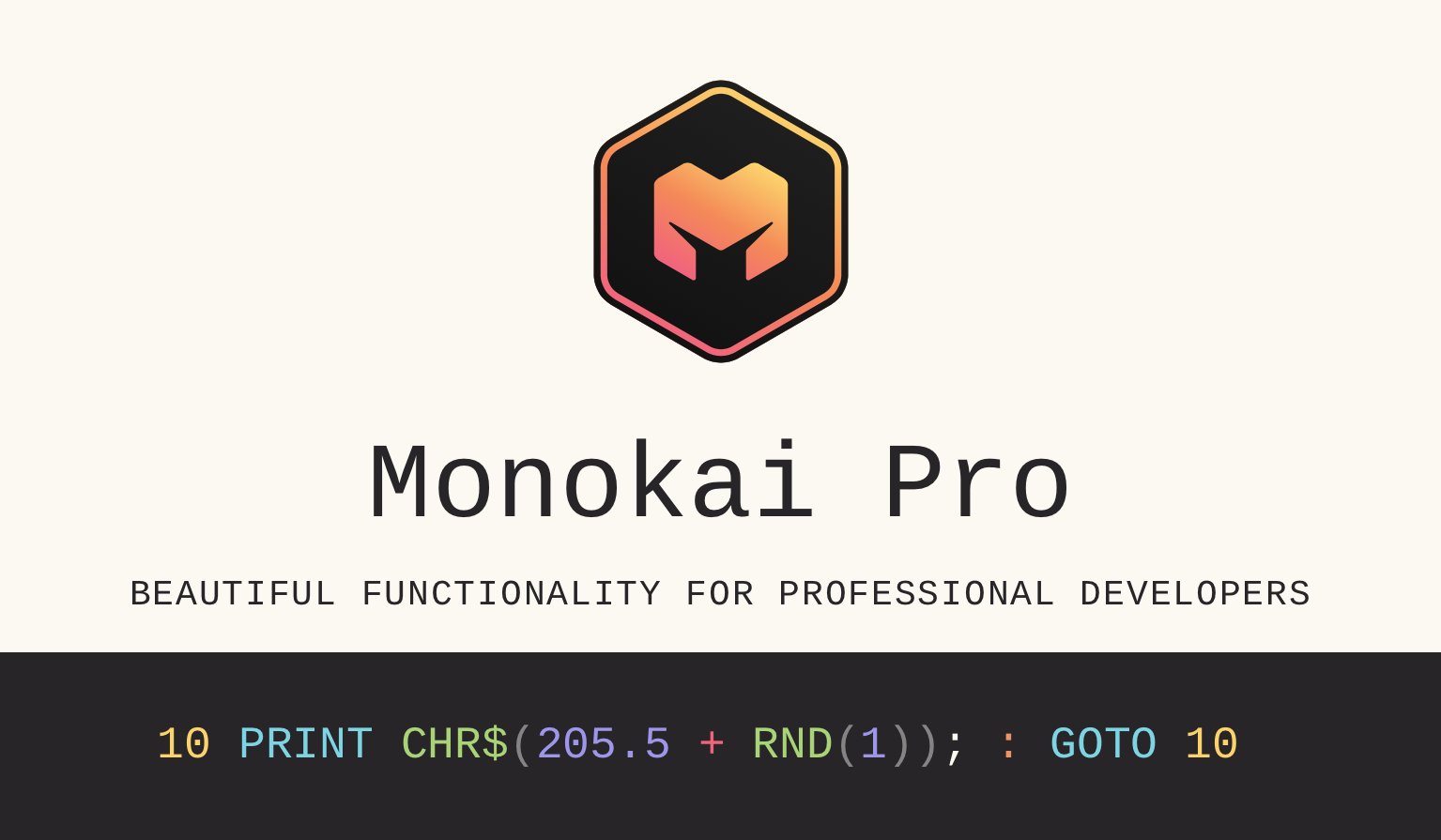Monokai Pro logo